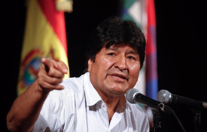 O ex-presidente da Bolívia Evo Morales, em foto de arquivo (EFE/Juan Ignacio Roncoroni)