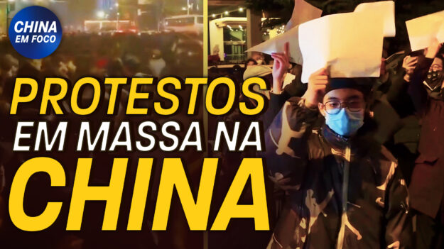 Protestos na China explodem: maiores manifestações em décadas