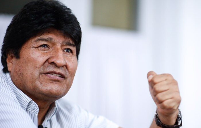 Evo Morales, em imagem de arquivo (EFE/ Juan Ignacio Roncoroni)