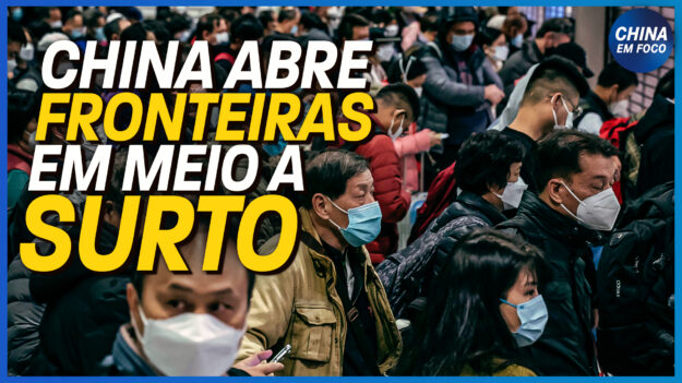 China reabre fronteiras em meio a surto de COVID-19; Manifestantes entram em conflito com a polícia