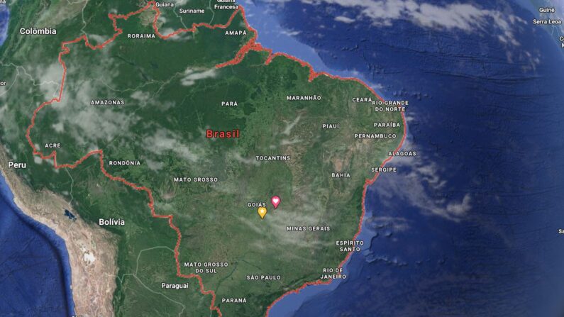 Mapa do Brasil (© Google Maps)