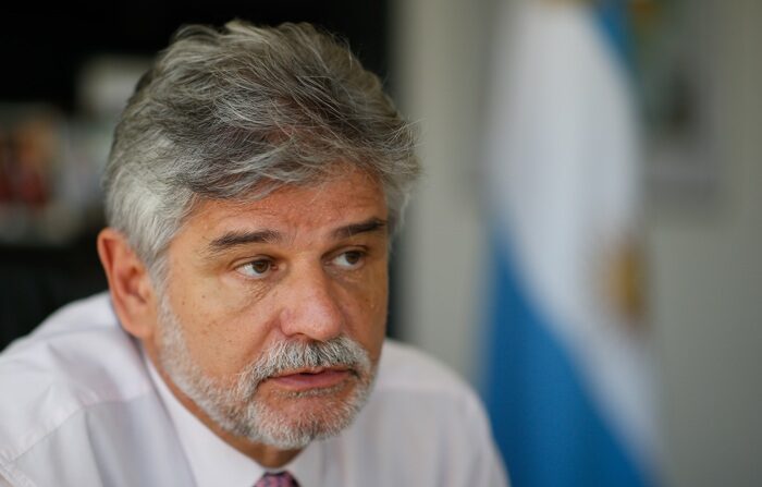 O ministro da Ciência e Tecnologia da Argentina, Daniel Filmus, em foto de arquivo. (EFE/Juan Ignacio Roncoroni)