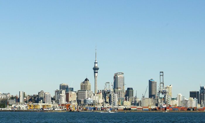 Vista do porto de Auckland (Sandra Teddy/Getty Images)