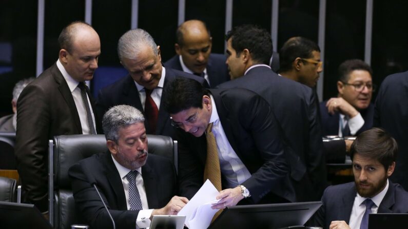 Sessão da Câmara dos Deputados que aprovou o Arcabouço fiscal (Foto Lula Marques/ Agência Brasil.)