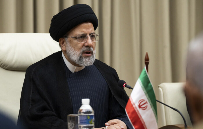 Líder do Irã, Ebrahím Raisí, em imagem de arquivo (EFE/Yamil Lage POOL)