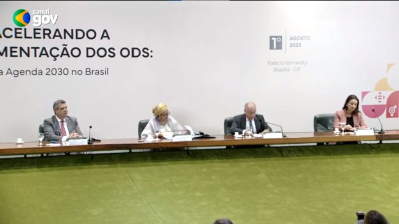 Acelerando a Implementação dos Objetivos de Desenvolvimento Sustentável: A Agenda 2030 no Brasil (captura de tela / Youtube)