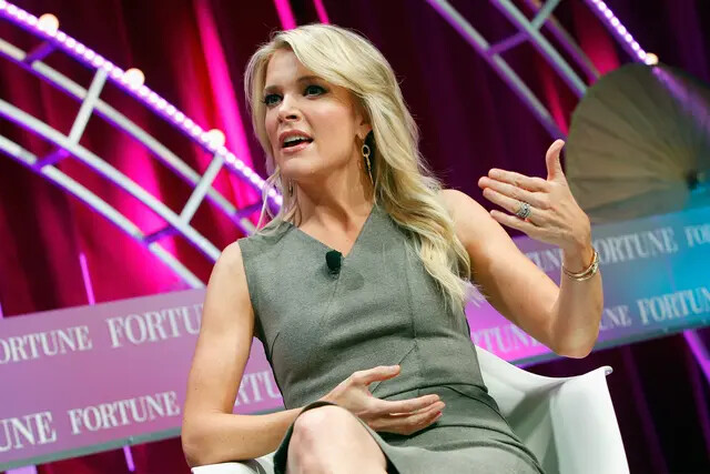 Megyn Kelly fala no palco em um evento em Washington, em 13 de outubro de 2015. (Paul Morigi/Getty Images for Fortune/Time Inc)