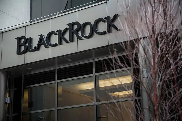 Escritórios da BlackRock em Nova Iorque em 16 de janeiro de 2014. (Andrew Burton/Getty Images)