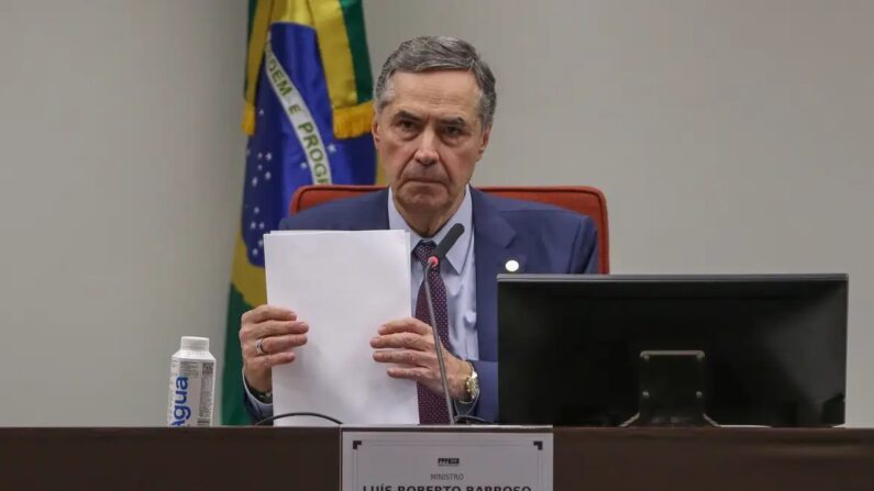 O presidente do Supremo Tribunal Federal (STF), ministro Luís Roberto Barroso,(© José Cruz/Agência Brasil)