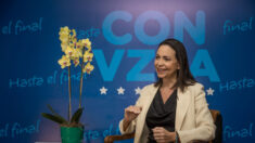 No Senado espanhol, María Corina Machado cobra “vigilância internacional” nas eleições presidenciais da Venezuela em julho
