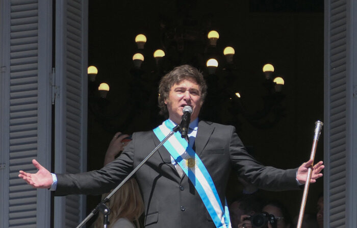 O presidente da Argentina, Javier Milei (EFE/Enrique García Medina).