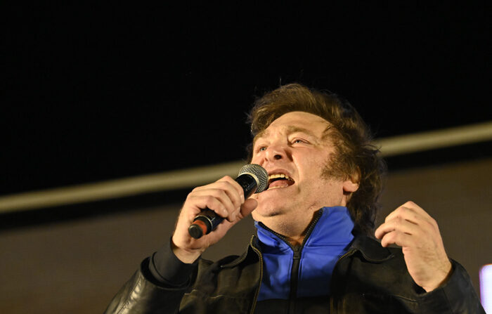 O presidente da Argentina, Javier Milei, em uma fotografia de arquivo. (EFE/ Ariel Alejandro Carreras)