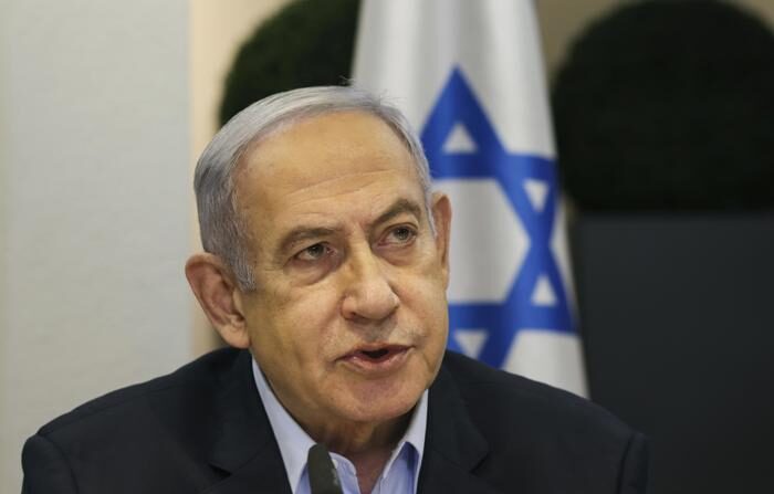 Primeiro-ministro israelense, Benjamin Netanyahu (EFE/EPA/Ronen Zvulun/POOL)