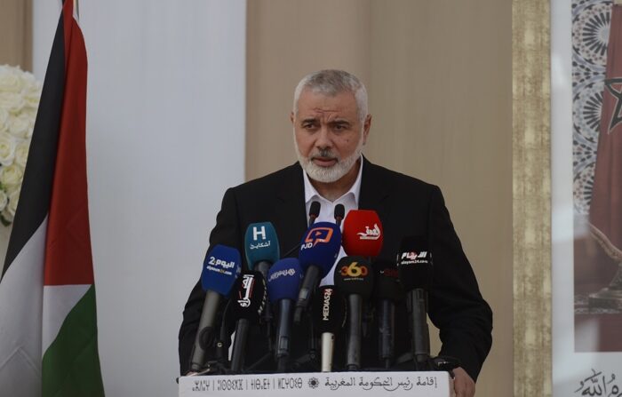 Líder do Hamas, Ismail Haniyeh (EFE/EPA/STRINGER)