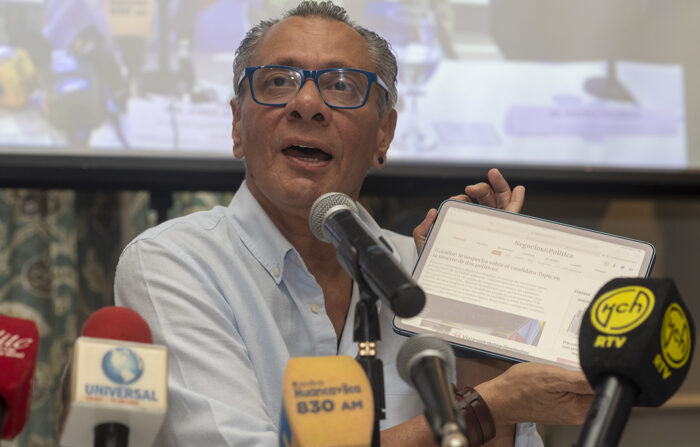 Foto de arquivo de Jorge Glas, ex-vice-presidente do Equador (EFE/Mauricio Torres)