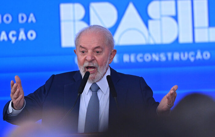 O presidente do Brasil, Luiz Inácio Lula da Silva, em uma imagem de arquivo (EFE/André Borges)