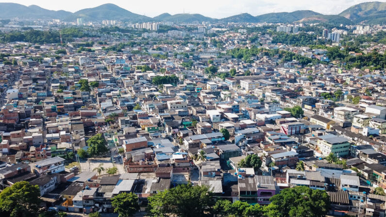 Vista aérea do bairro da zona oeste conhecido como Cidade de Deus, em 26 de março de 2020, no Rio de Janeiro, Brasil (Foto: Buda Mendes/Getty Images)