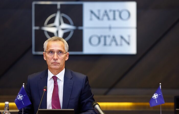 Secretário-geral da OTAN, Jens Stoltenberg (EFE/EPA/STEPHANIE LECOCQ)