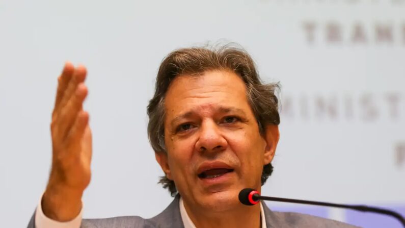 O ministro da Fazenda, Fernando Haddad (© Wilson Dias/Agência Brasil)