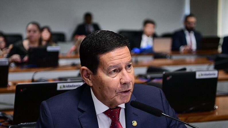 Hamilton Mourão foi o relator do PL 592/2023, que segue para análise da CDH (Pedro França/Agência Senado)