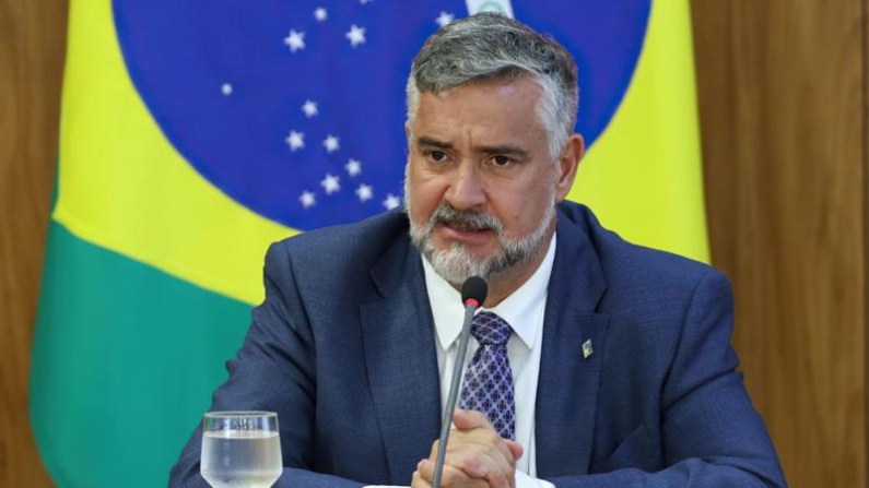 Ministro da Secretaria de Comunicação (Secom) Paulo Pimenta (VALTER CAMPANATO/ AGÊNCIA BRASIL)