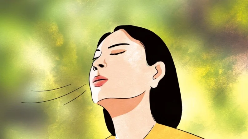 Respirar bem e corretamente é essencial para uma boa saúde (Ilustração do Epoch Times, Shutterstock)
