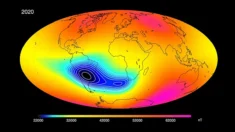 Anomalia Magnética do Atlântico Sul se intensifica sobre o Brasil e preocupa cientistas