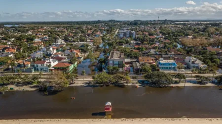 Rio Grande do Sul: alerta de perigo para chuvas e ciclone extratropical emitido pelo Inmet