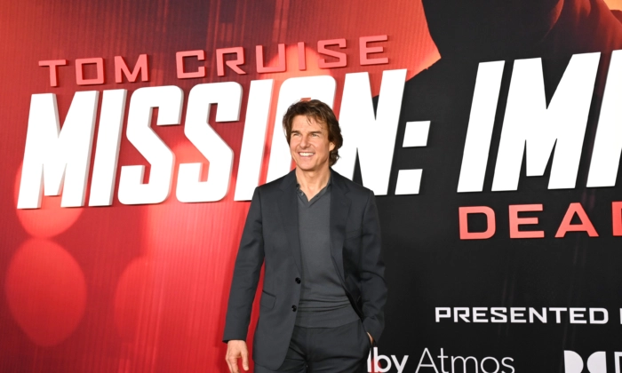 Tom Cruise comparece à estreia de 'Mission: Impossible — Dead Reckoning Part One" apresentado pela Paramount Pictures e Skydance no Rose Theater, Jazz at Lincoln Center em Nova Iorque, em 10 de julho de 2023. (Bryan Bedder/Getty Images for Paramount Pictures)
