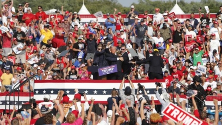 Participantes do comício de Trump avistaram atirador quase 2 minutos antes dos disparos