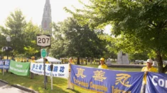 Manifestação pede o fim da perseguição de 25 anos ao Falun Gong na China