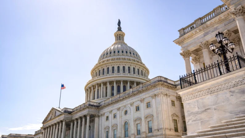 O edifício do Capitólio dos EUA em Washington em 8 de abril de 2024. (Madalina Vasiliu/Epoch Times)
