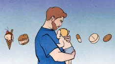 Como a dieta de um pai influencia a saúde de seus filhos e netos
