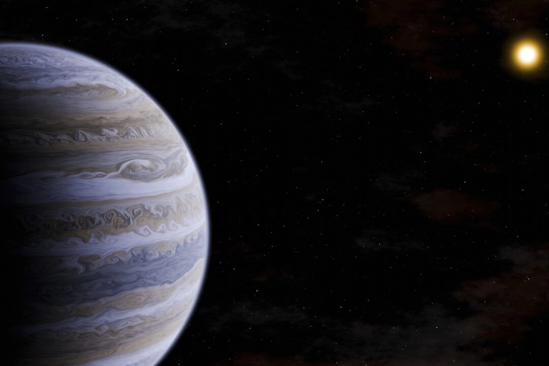 Telescópio da NASA detecta super Júpiter que leva mais de um século para dar a volta em sua estrela