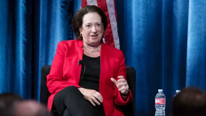 Elena Kagan, juíza da Suprema Corte dos EUA, em Sacramento, Califórnia, em 25 de julho de 2024. (Rich Pedroncelli/AP Photo)
