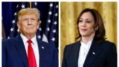 Campanha de Trump diz que não se compromete em debater com Harris até que ela seja oficialmente nomeada