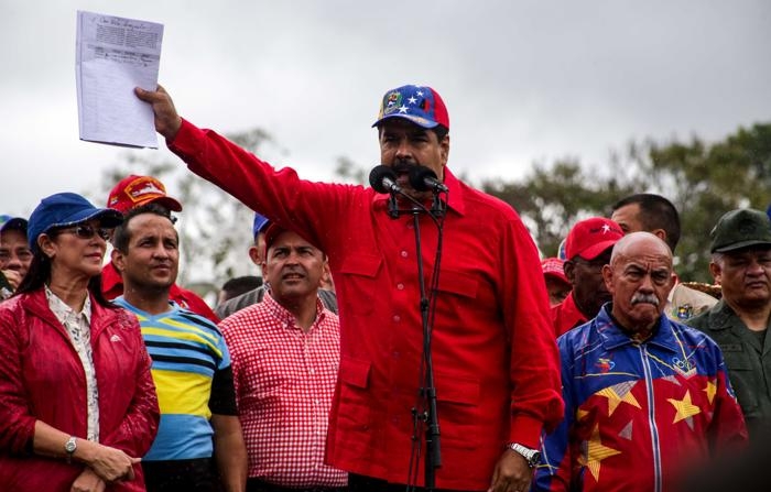 Ditador da Venezuela, Nicolás Maduro. Imagem de arquivo (EFE/Cristian Hernández)