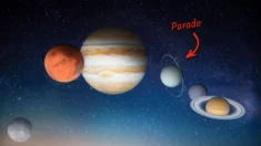 Seis planetas formarão uma “parada planetária” no céu noturno no final de agosto — veja o que isso significa