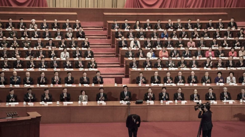 O líder comunista chinês Xi Jinping em Pequim em 29 de maio de 2024. Imagens de Tingshu Wang/Getty
