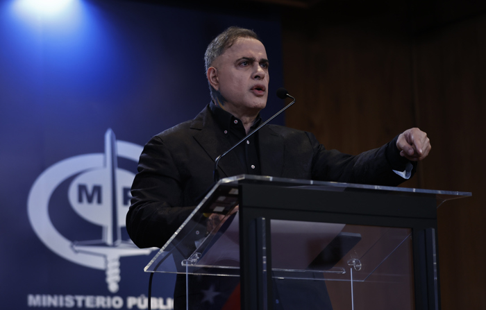 Foto de arquivo do procurador-geral da Venezuela, Tarek William Saab (EFE/ Henry Chirinos)