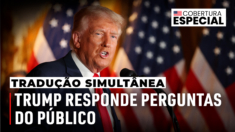 TRADUÇÃO SIMULTÂNEA | TRUMP RESPONDE PERGUNTAS DO PÚBLICO