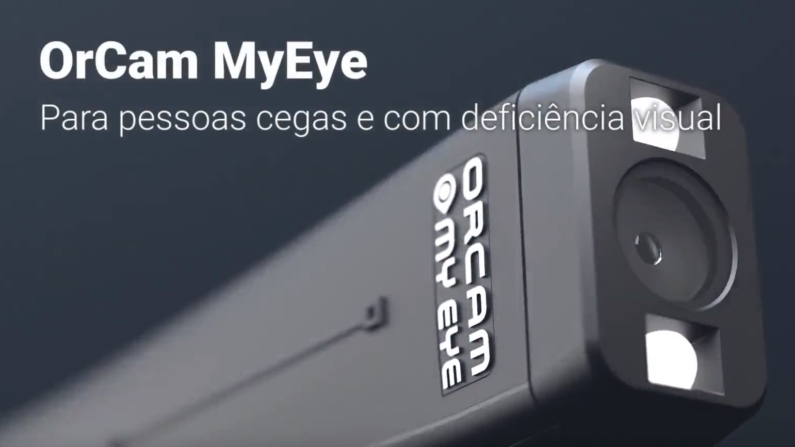 Captura de tela do OrCam MyEye (Reprodução / orcam.com)