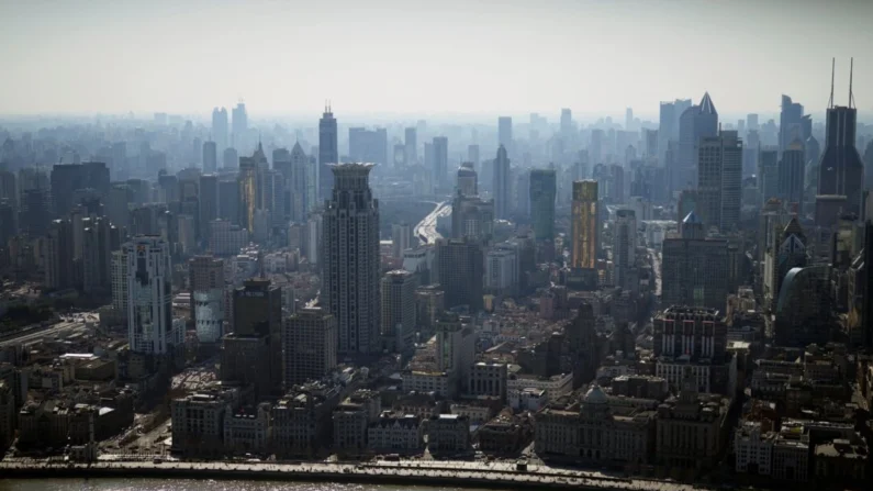 Vista do horizonte da cidade e do rio Huangpu em Xangai em 24 de fevereiro de 2022. Aly Canção/Reuters
