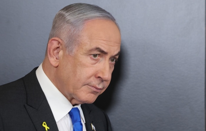 O primeiro-ministro israelense Benjamin Netanyahu em uma foto de arquivo (EFE/EPA/ABIR SULTAN EPA POOL)