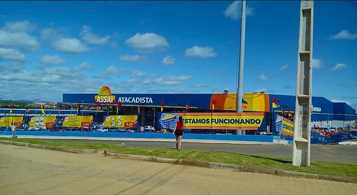 Assaí Atacadista em Serra Talhada, Pernambuco - Brasil (Foto: Jobosco)