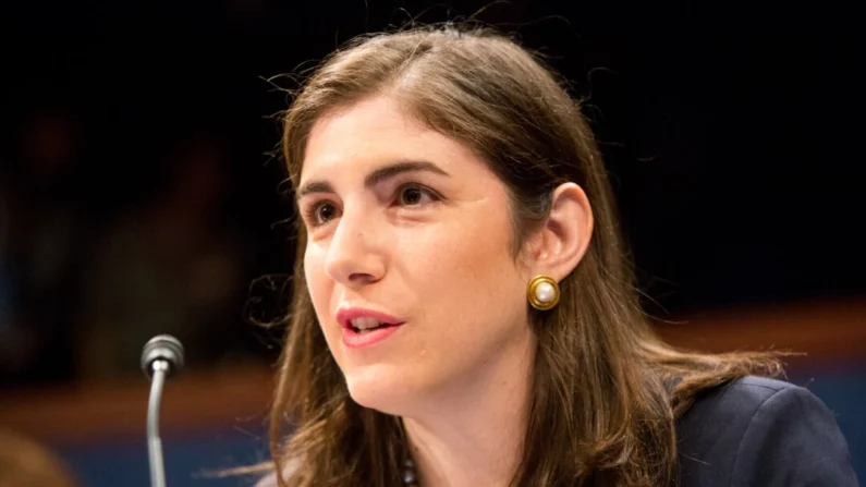 Dafna Rand, então vice-diretora de estudos do Center for a New American Security, testemunha perante o Comitê de Inteligência da Câmara (Select) no Capitólio, em Washington, em 18 de setembro de 2014. Allison Shelley/Getty Images