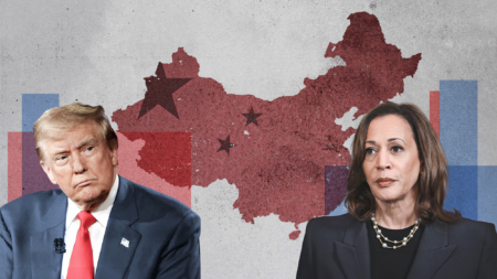 Posicionamento de Trump e Harris quanto às políticas da China