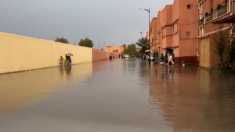 Inundações no deserto do Marrocos reavivam lago que estava seco há 50 anos