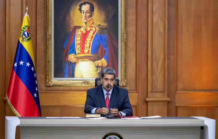 Foto de arquivo do presidente da Venezuela, Nicolás Maduro (EFE/Ronald Peña R.)