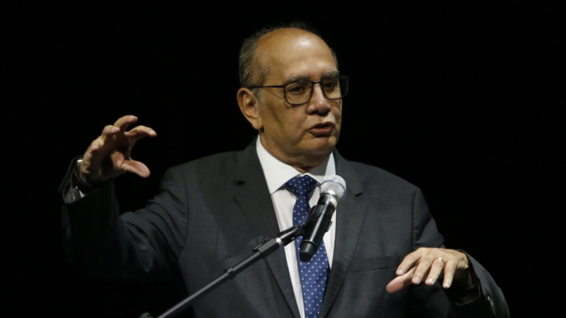 Gilmar Mendes, durante abertura do Lançamento do Observatório da Reforma Tributária. (Foto Paulo Pinto/Agencia Brasil)